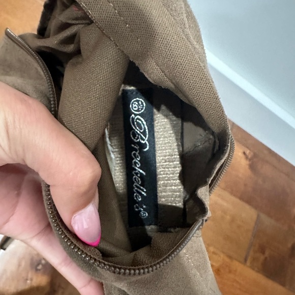 Suede Over The Knee Boots - Picture 4 of 6